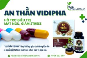 An thần VIDIPHA hỗ trợ điều trị mất ngủ