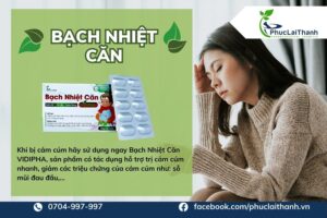 Bạch Nhiệt căn VIDIPHA trị cảm cúm