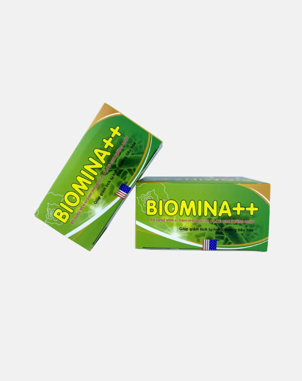 Biomina giúp bổ sung men vi sinh có lợi