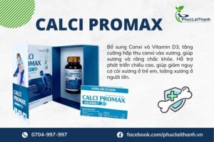 Calci PRO MAX giúp bổ sung canxi hiệu quả