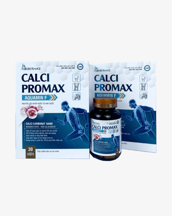 Calci Promax bổ sung calci và vitamin D3 giúp xương chắc khỏe