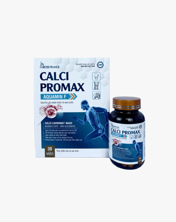 Calci Promax bổ sung calci và vitamin D3 giúp xương chắc khỏe