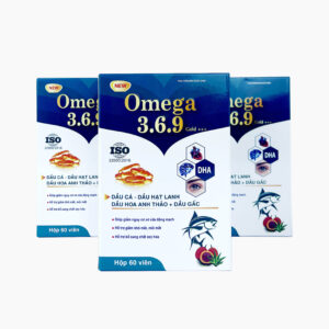 Omega 3.6.9 giảm nguy có mắc bệnh xơ vữa động mạch