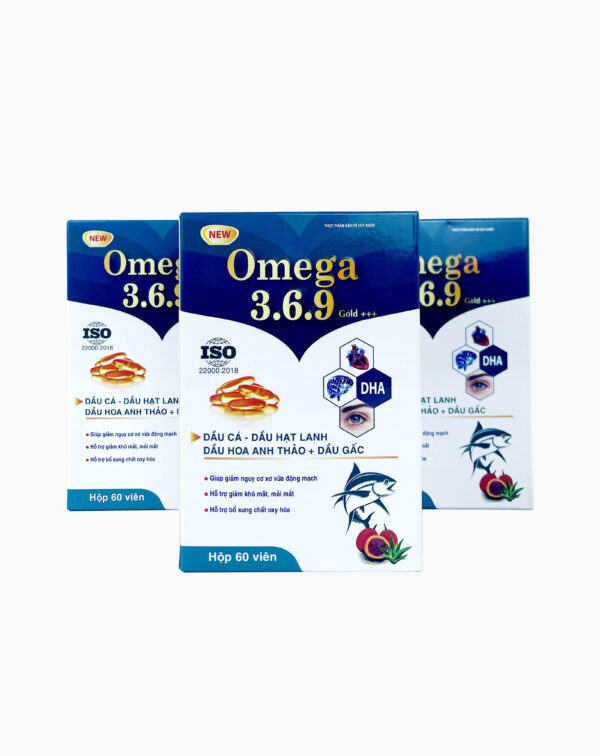 Omega 3.6.9 giảm nguy có mắc bệnh xơ vữa động mạch