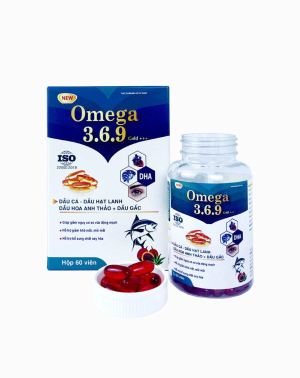 Omega 3.6.9 giảm nguy có mắc bệnh xơ vữa động mạch