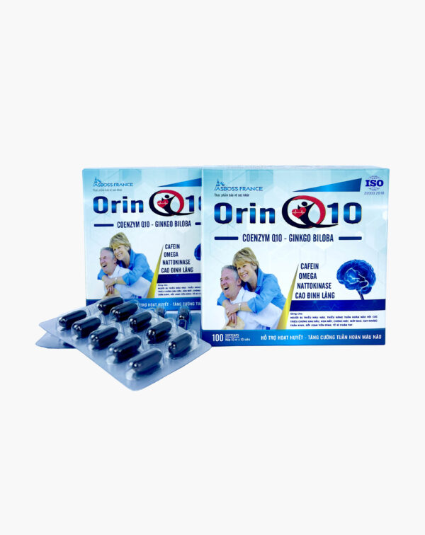 Orin Q10 hỗ trợ tuần hoàn máu não