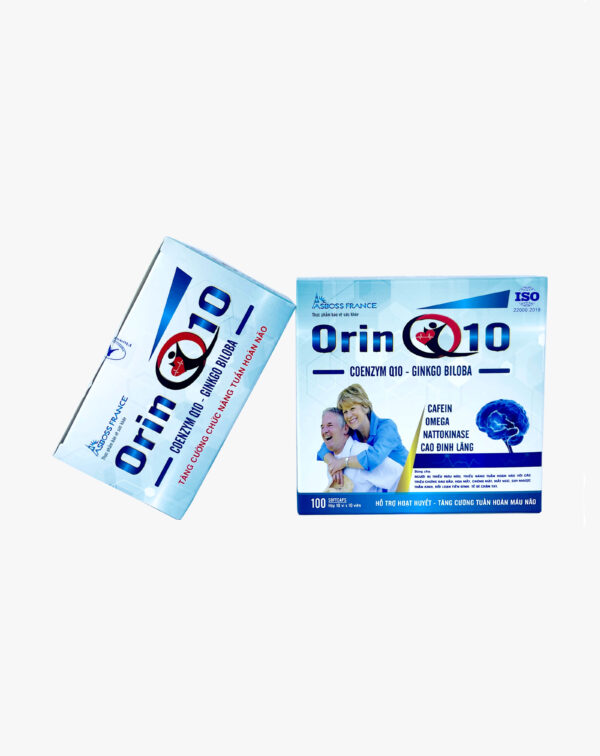 Orin Q10 hỗ trợ tuần hoàn máu não