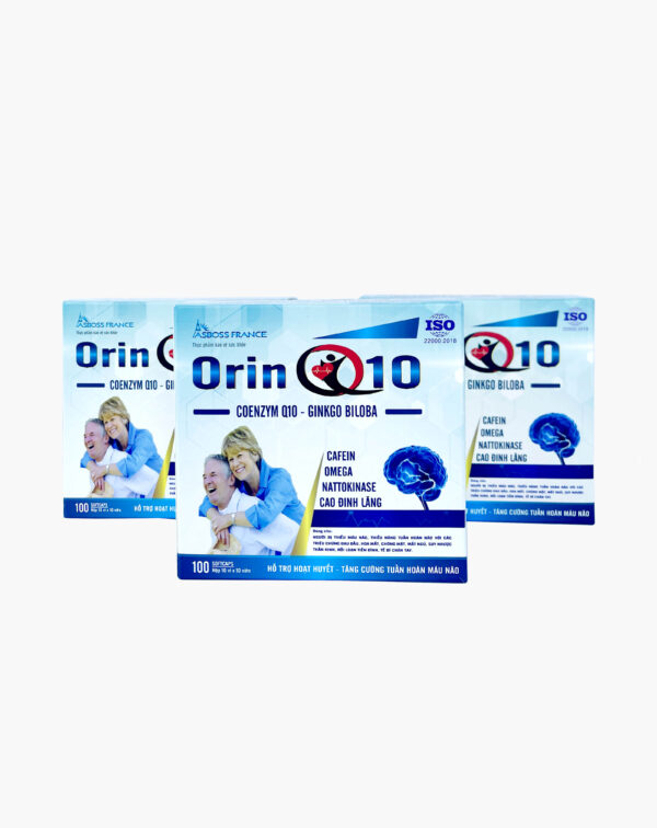 Orin Q10 hỗ trợ tuần hoàn máu não