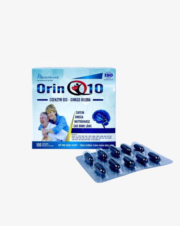 Orin Q10 hỗ trợ tuần hoàn máu não