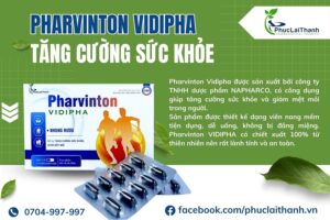 Pharvinton Vidipha tăng cường sức khỏe