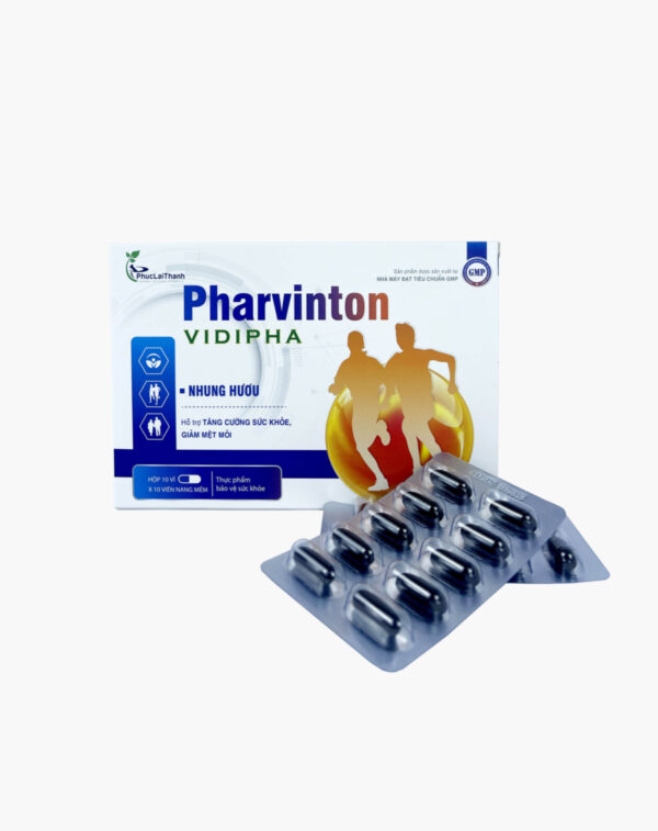 Pharvinton Vidipha tăng cường sức khỏe, giảm mệt mỏi