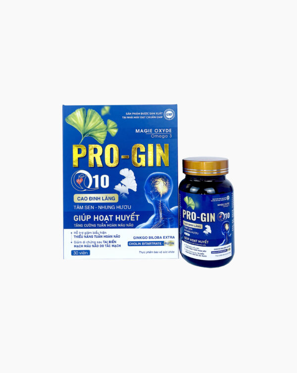 Pro - Gin 10 giúp hoạt huyết