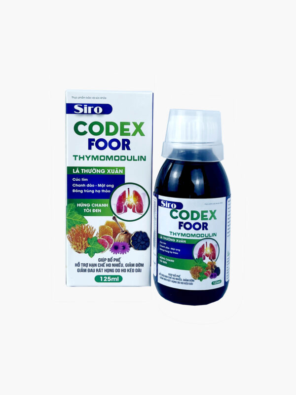 Siro CODEX FOOR bổ phế giảm ho