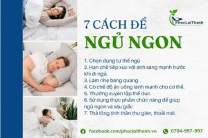 7 cách để ngủ ngon hiệu quả