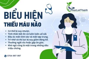 Biểu hiện thiếu máu não