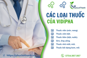 Các loại thuốc của Vidipha