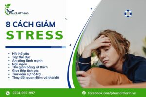 8 cách giảm stress hiệu quả