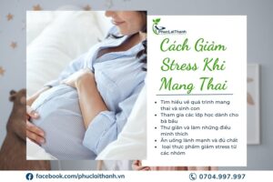 Các mẹ bầu nên áp dụng các biện pháp nhằm đối phó với stress khi mang thai