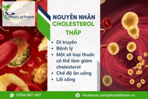 Nguyên nhân cholesterol thấp