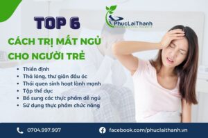 Cách trị mất ngủ cho người trẻ tuổi