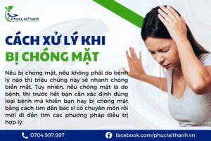 hay bị chóng mặt