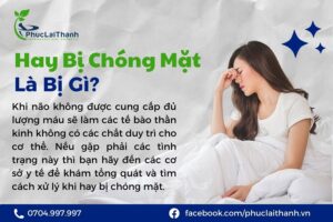 hay bị chóng mặt