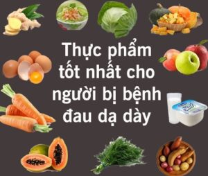 món ăn tốt cho người viêm loét dạ dày